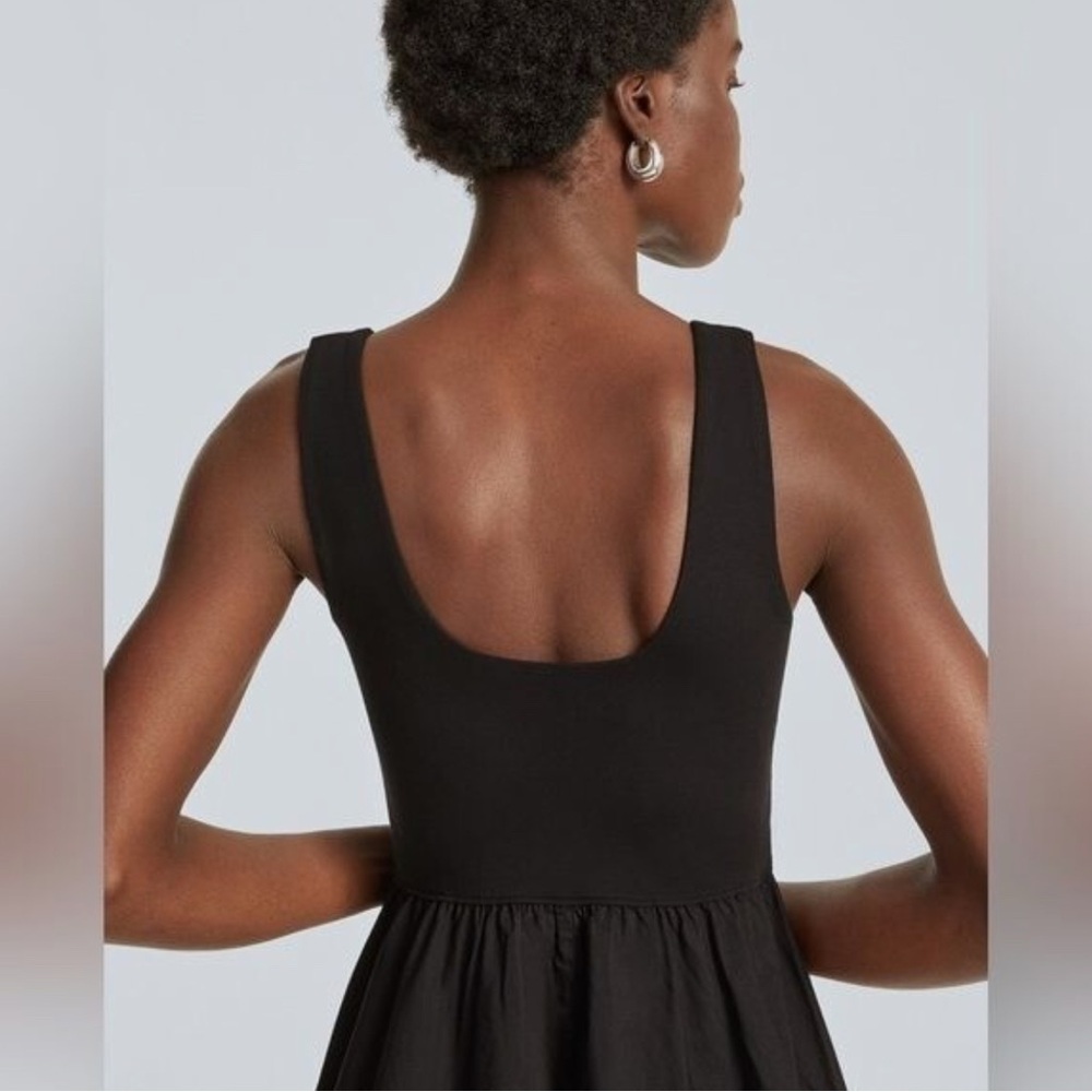 Everlane Black Midi Tank Dress - Picture 3 of 9